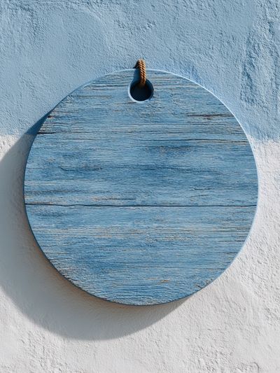 Blue Coastal Wall Hanging Print.