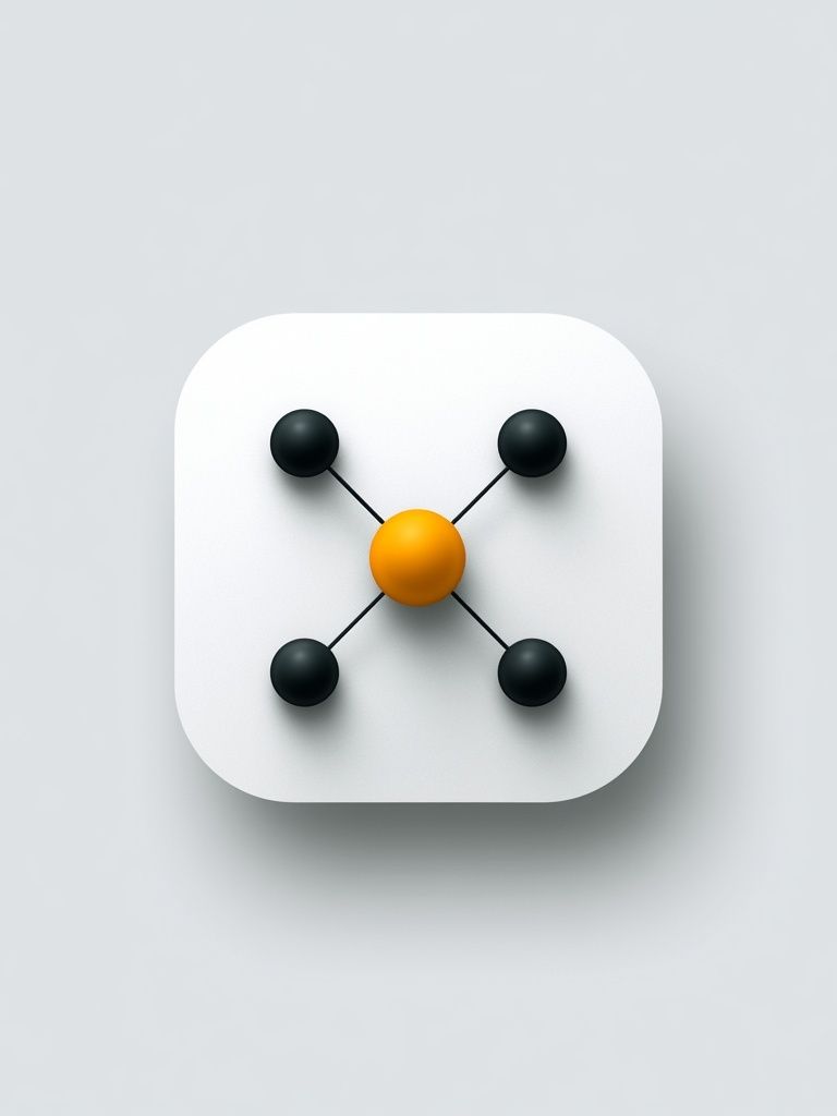 Molecular Orbital Minimalist Poster. poster — minimalist art