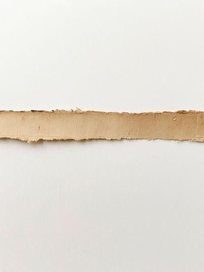 Torn Paper Strip Minimalist Print.