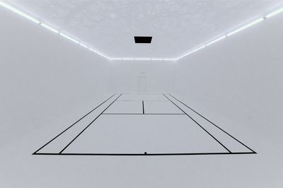 Minimalist Court Room Print.