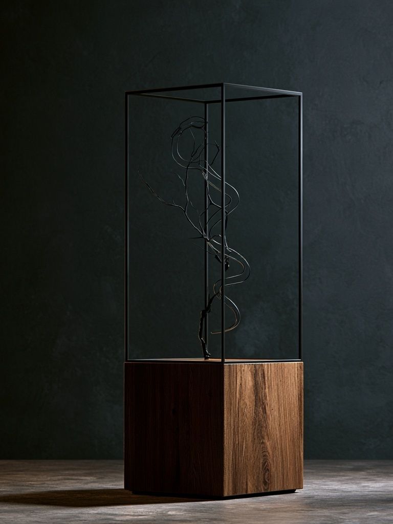 Minimalist Sculpture Display Print. poster — minimalist art