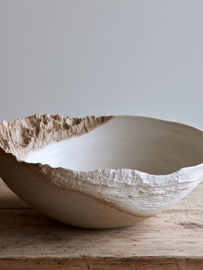 Organic Ceramic Bowl Print.