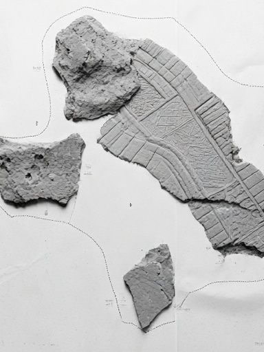 Fossil Fragment Study Print. poster detail