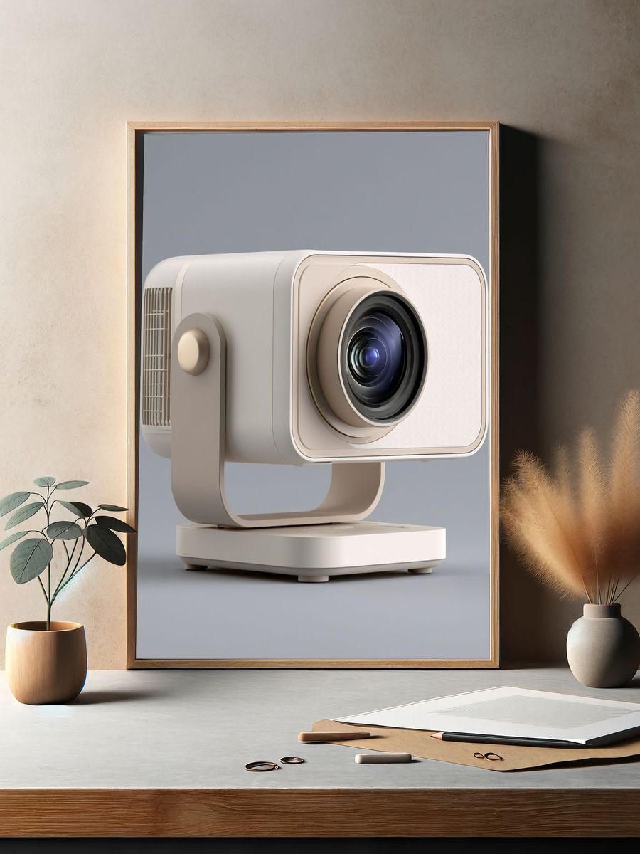 Minimalist Projector Print. — room view 2