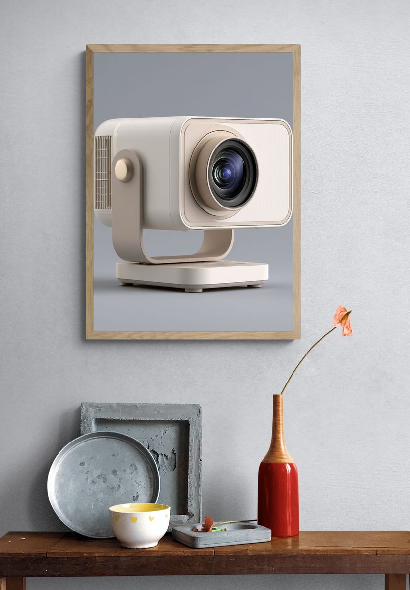 Minimalist Projector Print. — room view 3