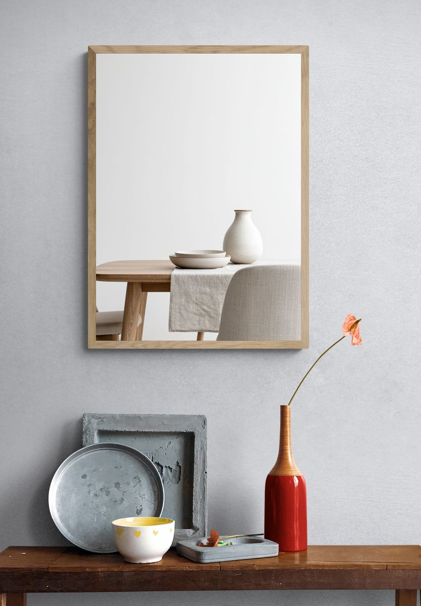 Minimalist Dining Table Print. — room view 3