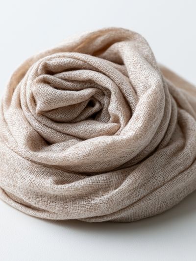 Neutral Linen Texture Poster. poster