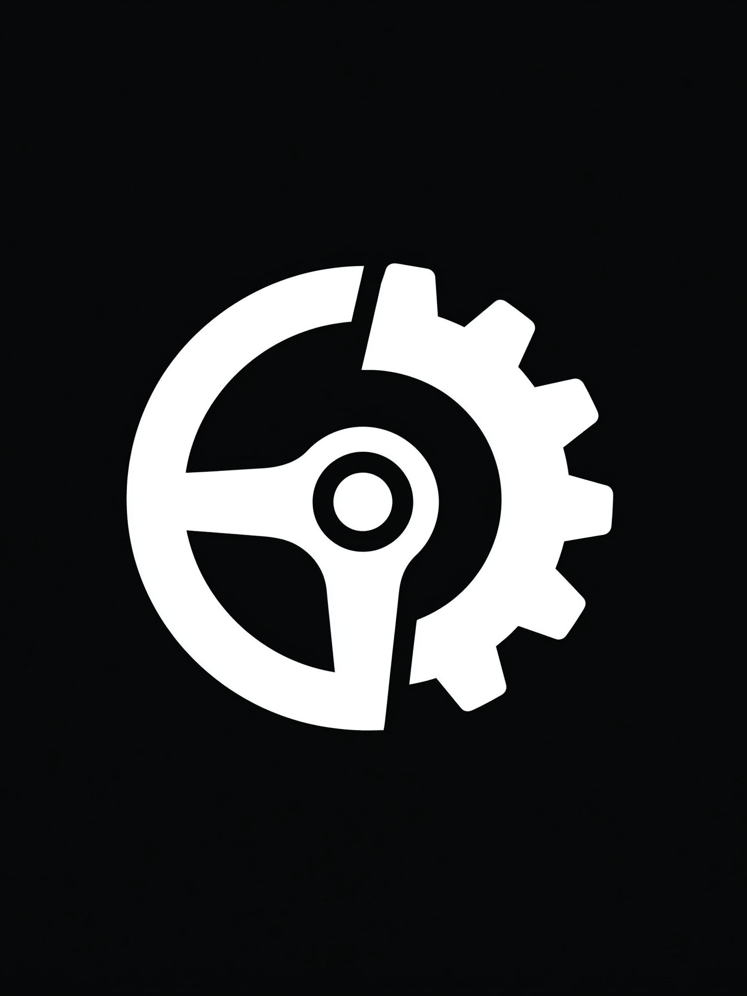 Steering Gear Minimalist Poster. poster detail