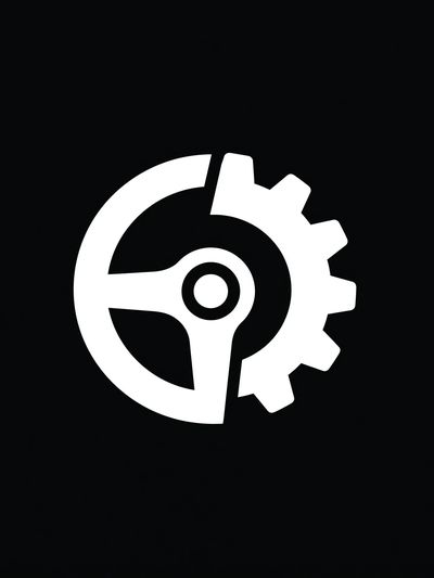 Steering Gear Minimalist Poster.