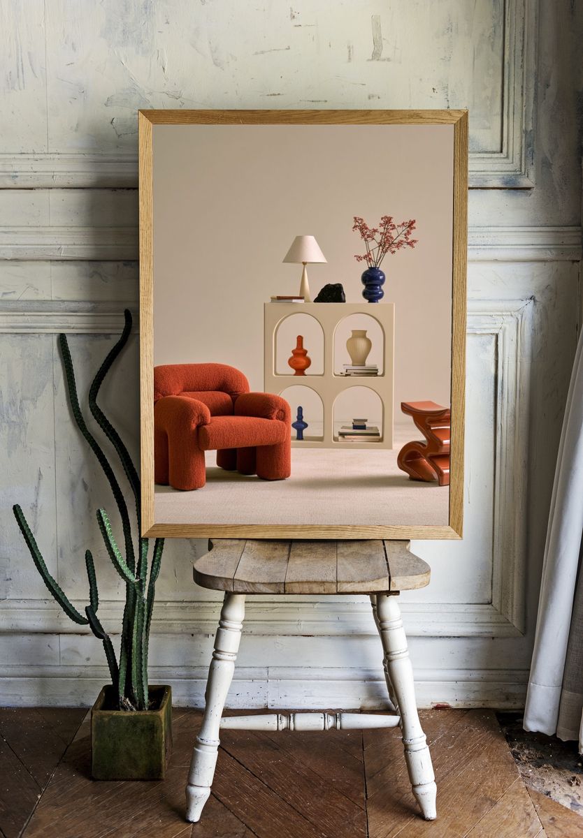 Modern Interior Still Life Poster. room preview
