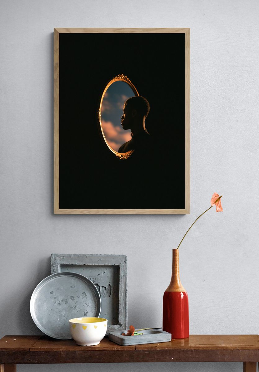 Mirror Portrait — Photography Print. — room view 3