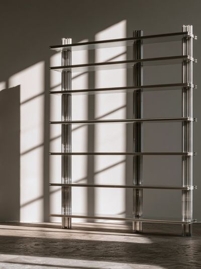 Minimalist Sunlit Shelf Poster.