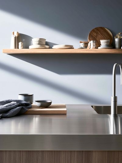 Minimalist Kitchen Interior Print.