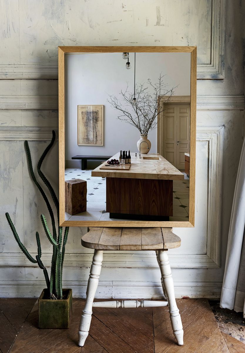 Elegant Minimalist Kitchen Interior Print. — room view 1