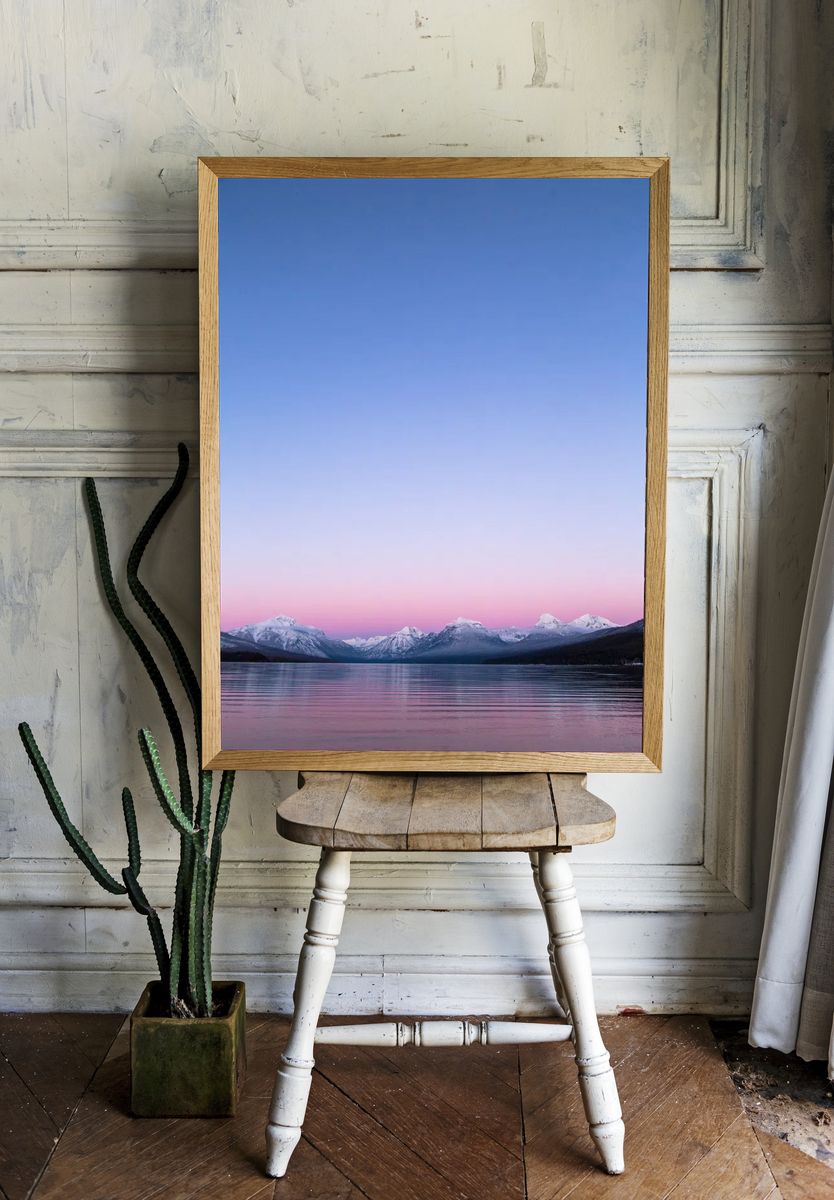 Mountain Lake at Dawn — Photography Print room preview