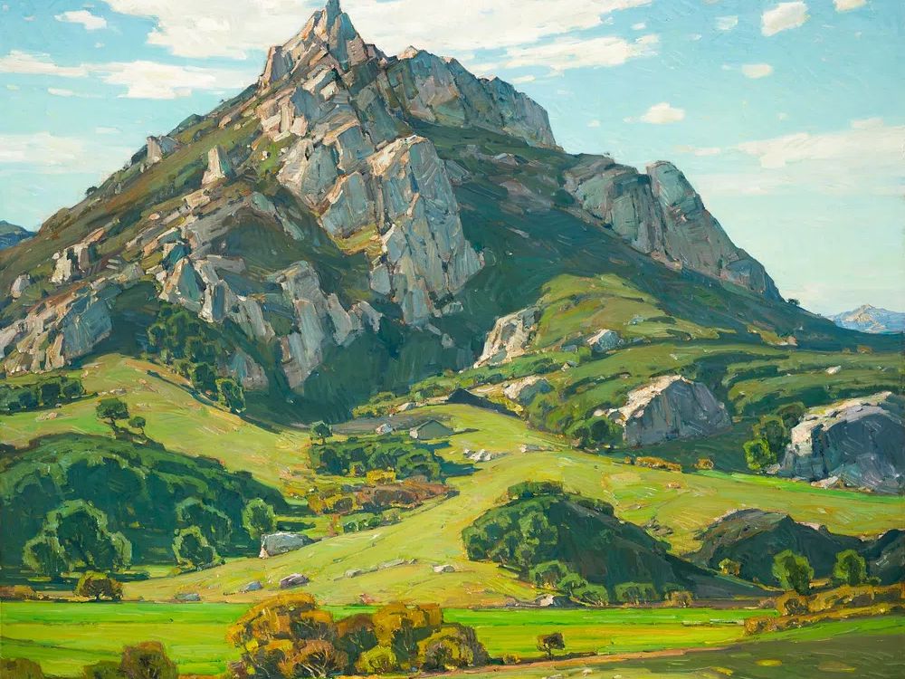 Majestic Mountain Landscape Poster. poster — nature art