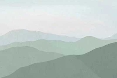 Serene Mountain Landscape Poster