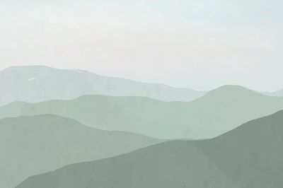 Mountain Landscape — Minimalist Print