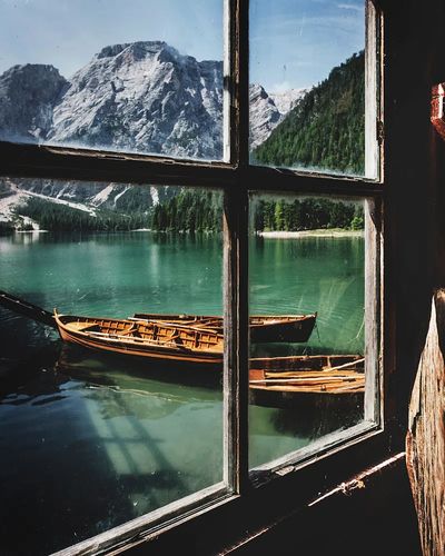 Mountain Lake View — Photography Print. poster print