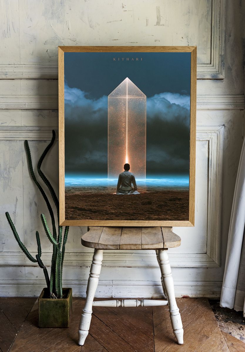 Mystic Portal Meditation Print. — room view 1