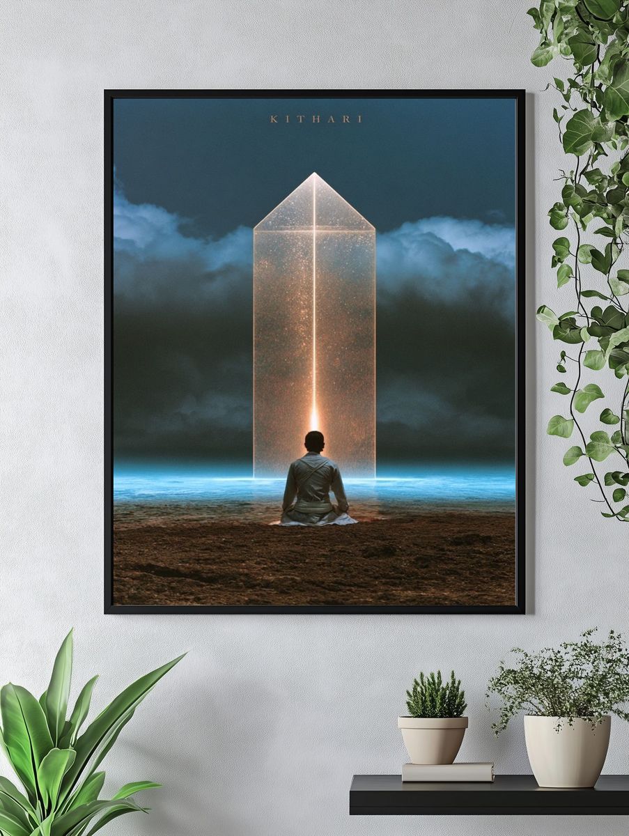 Mystic Portal Meditation Print. — room view 4