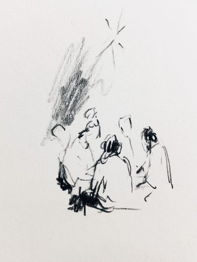 Minimal Figure Sketch Poster.