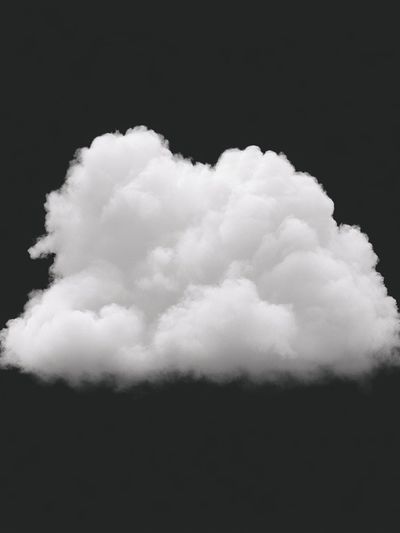 Floating Cloud Minimalist Print.
