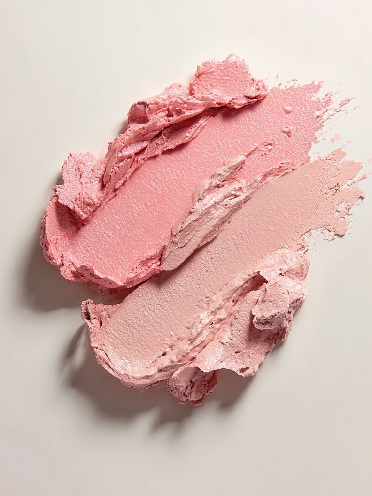 Pink Cream Texture — Minimalist Print. poster detail