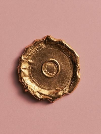 Gold Wax Seal Minimalist Print.
