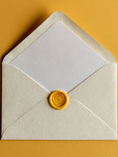 Sealed Envelope Minimalist Print.