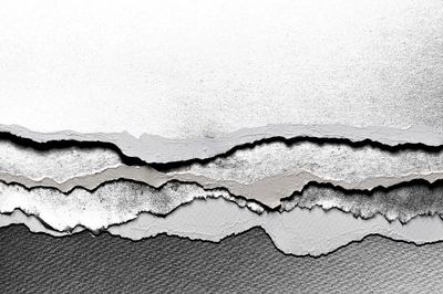 Torn Paper Texture — Minimalist Print. poster