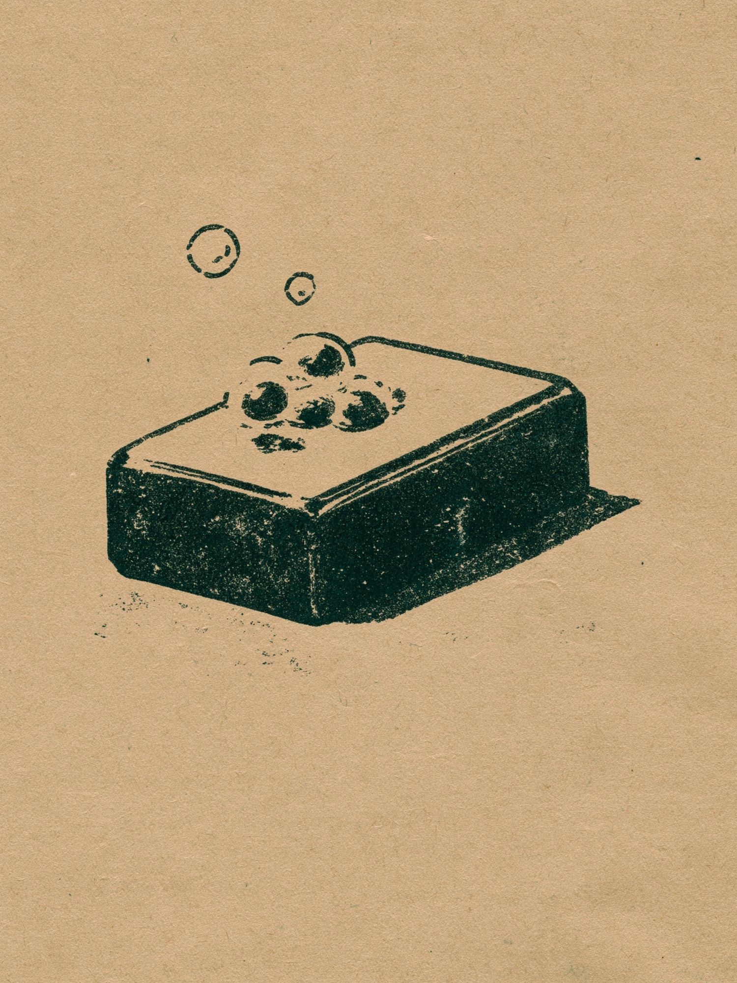 Minimal Soap Bubbles Print. poster detail