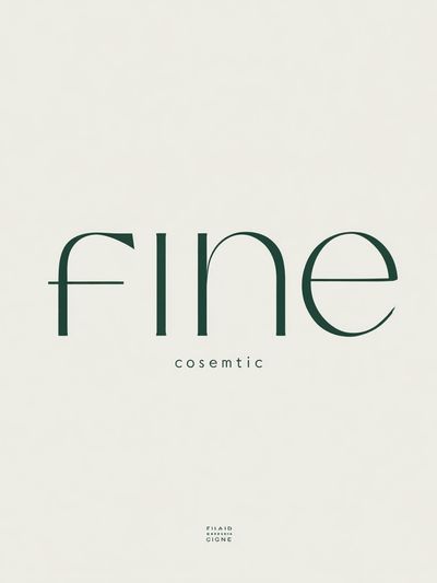Fine Cosmetic — Minimalist Print