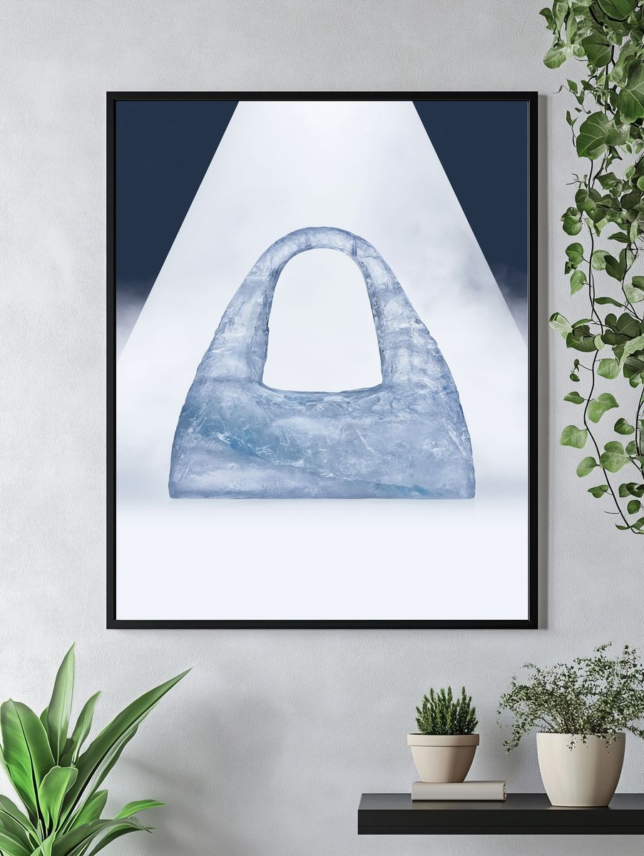 Ice Arch Minimalist Print. — room view 4