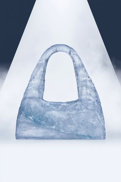 Ice Arch Minimalist Print. poster