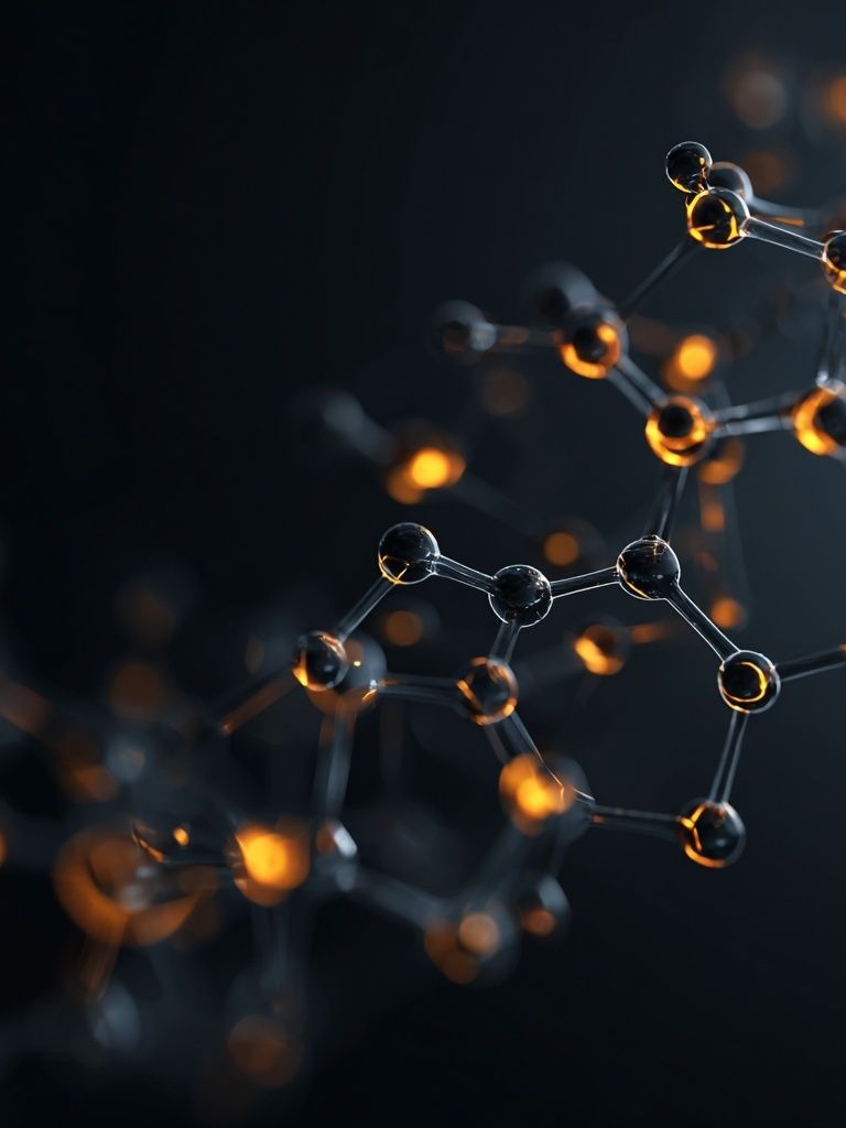 Molecular Structure — Abstract Print. poster — abstract art