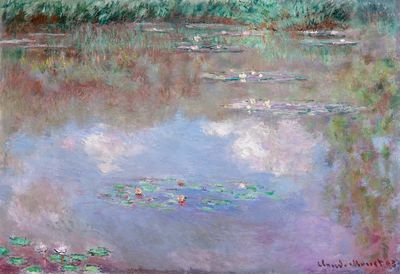 Claude Monet 's Water Lily.