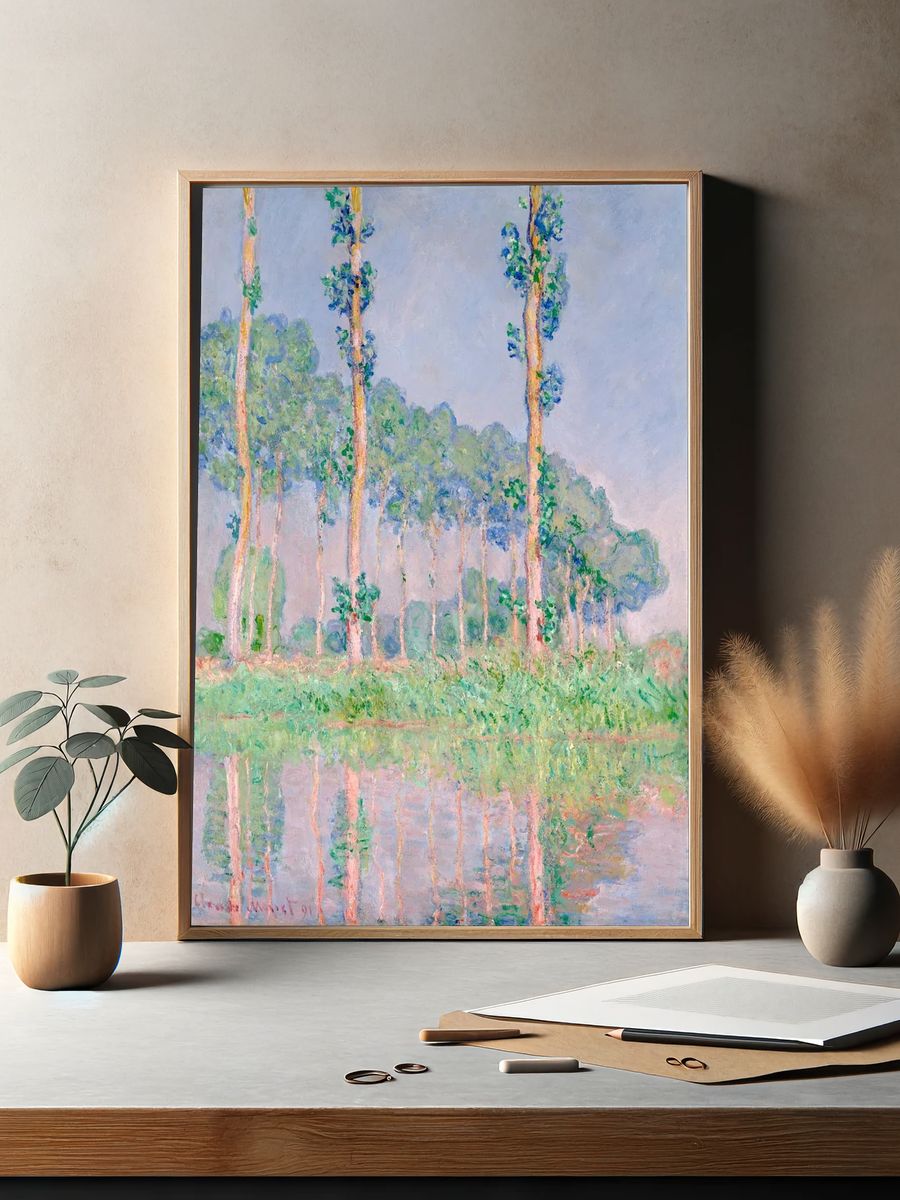Claude Monet 's Poplars, Pink. — room view 2