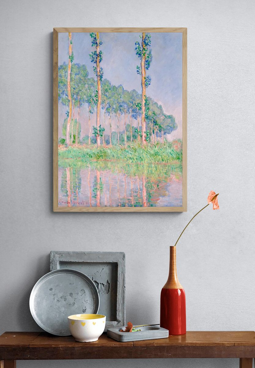 Claude Monet 's Poplars, Pink. — room view 3