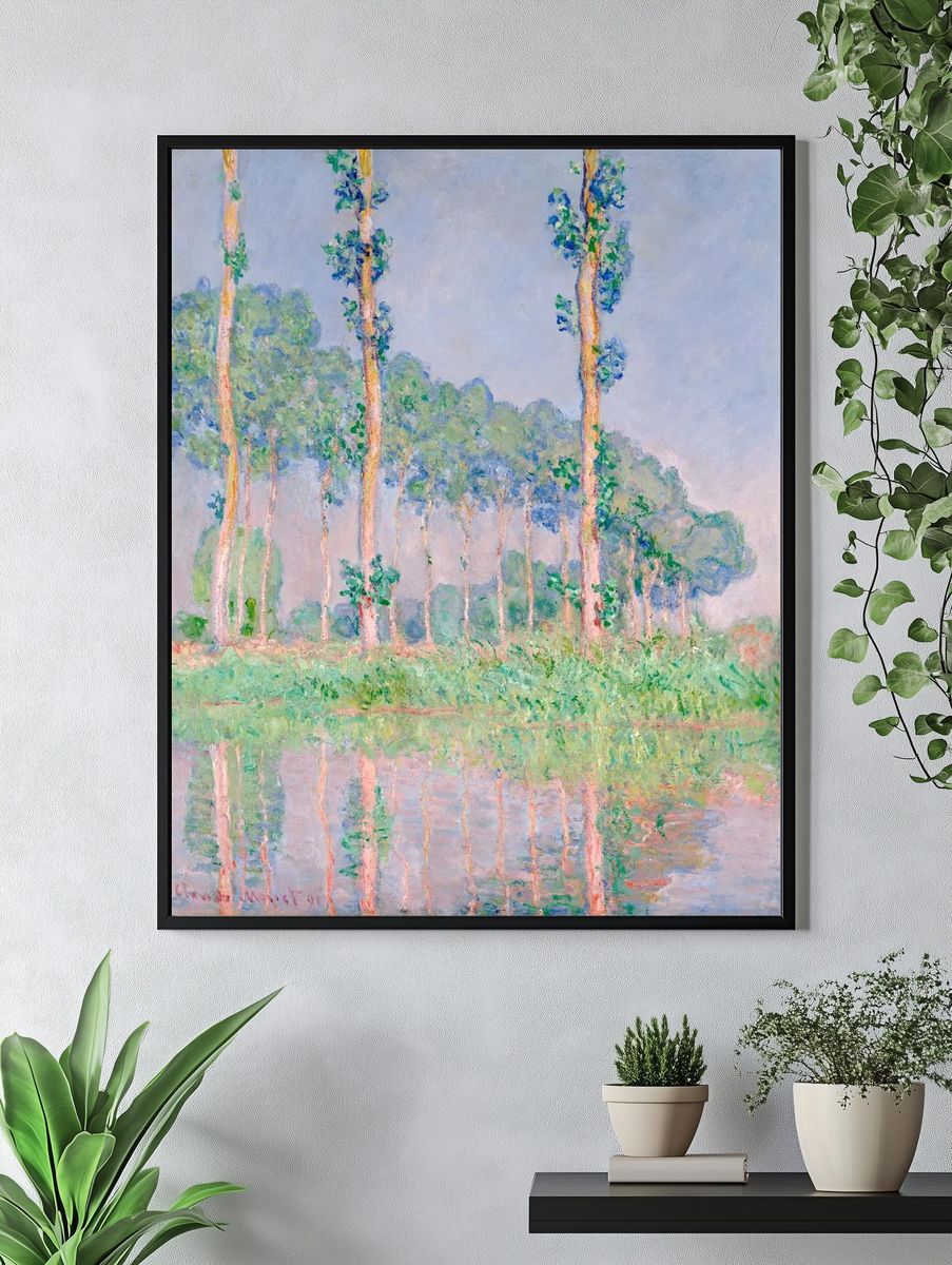Claude Monet 's Poplars, Pink. — room view 4