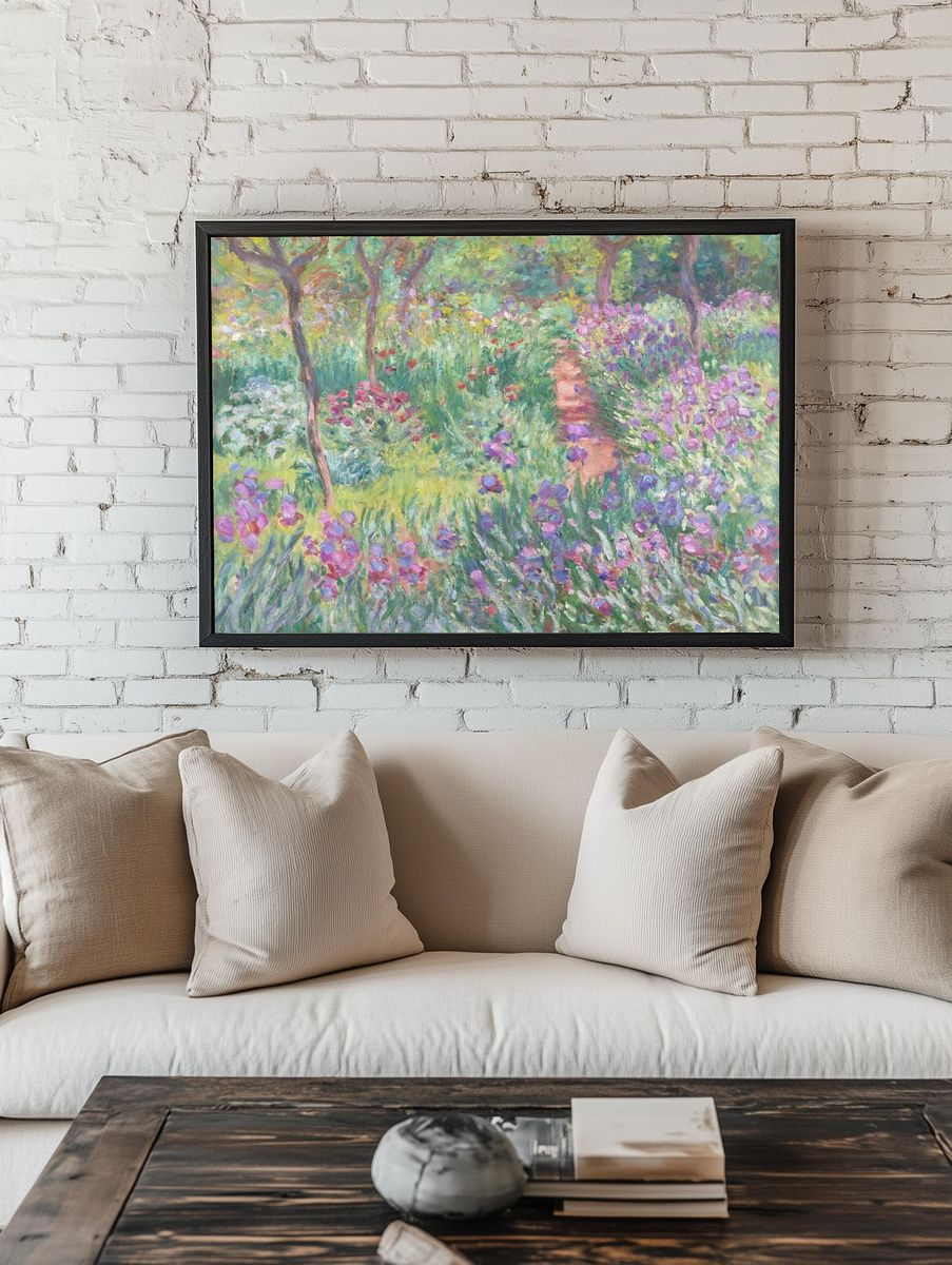 Artist’s Garden Giverny (1900) Claude. — room view 1