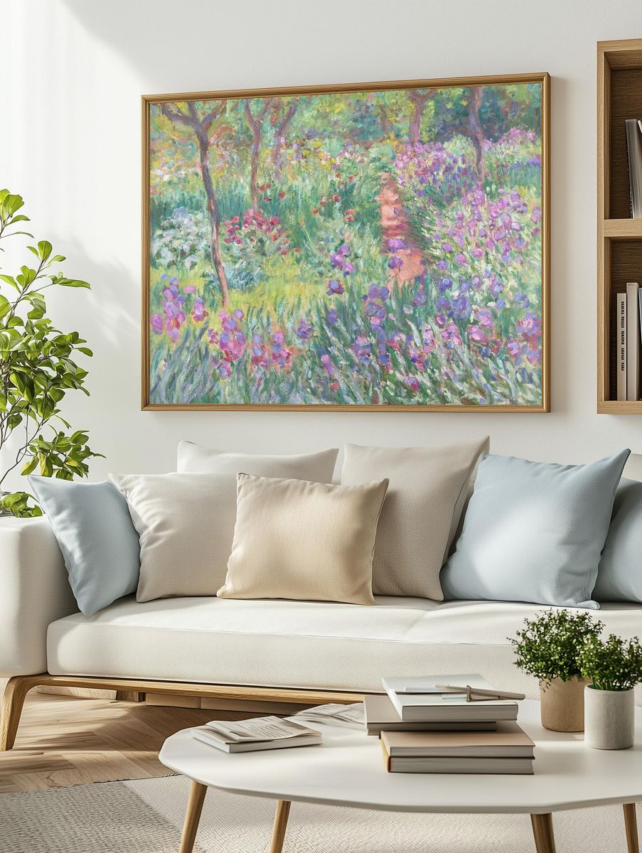 Artist’s Garden Giverny (1900) Claude. — room view 2