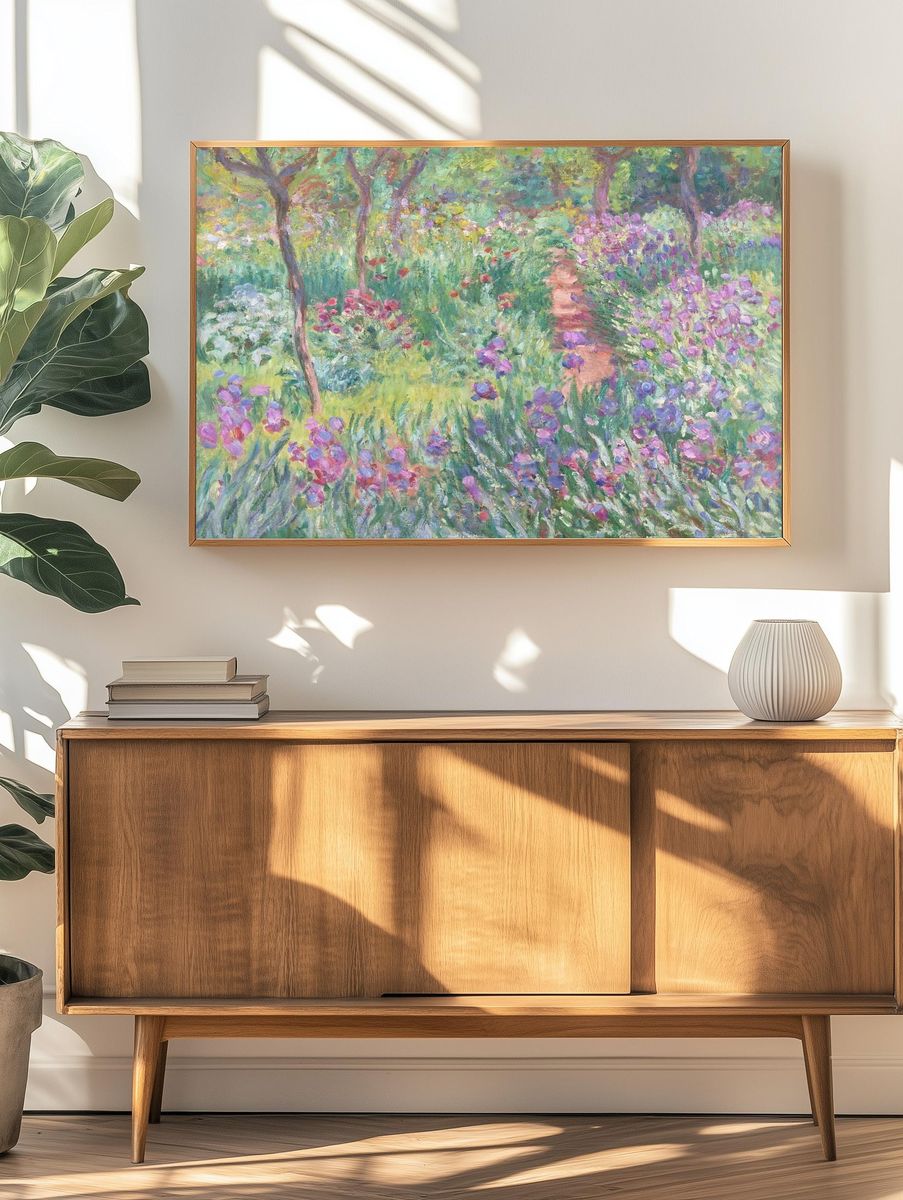Artist’s Garden Giverny (1900) Claude. — room view 3