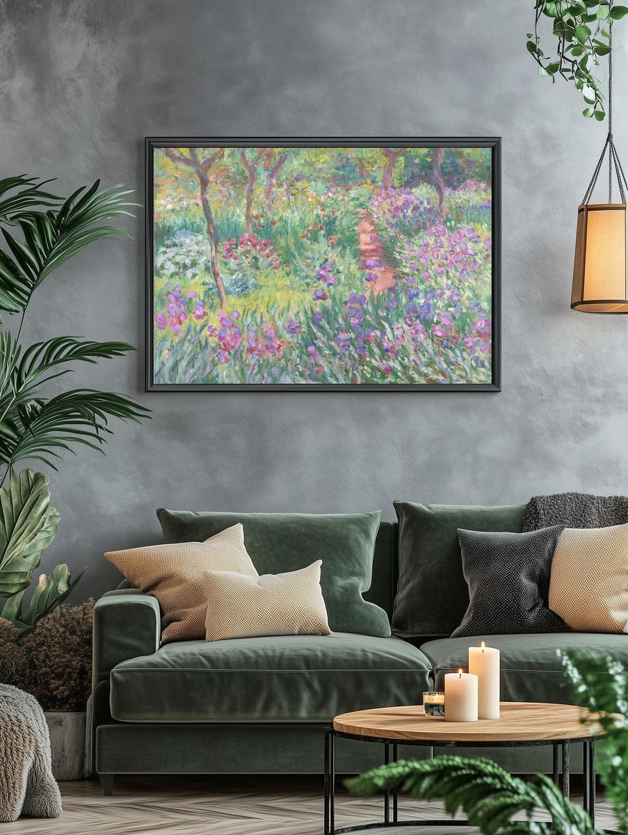 Artist’s Garden Giverny (1900) Claude. — room view 4