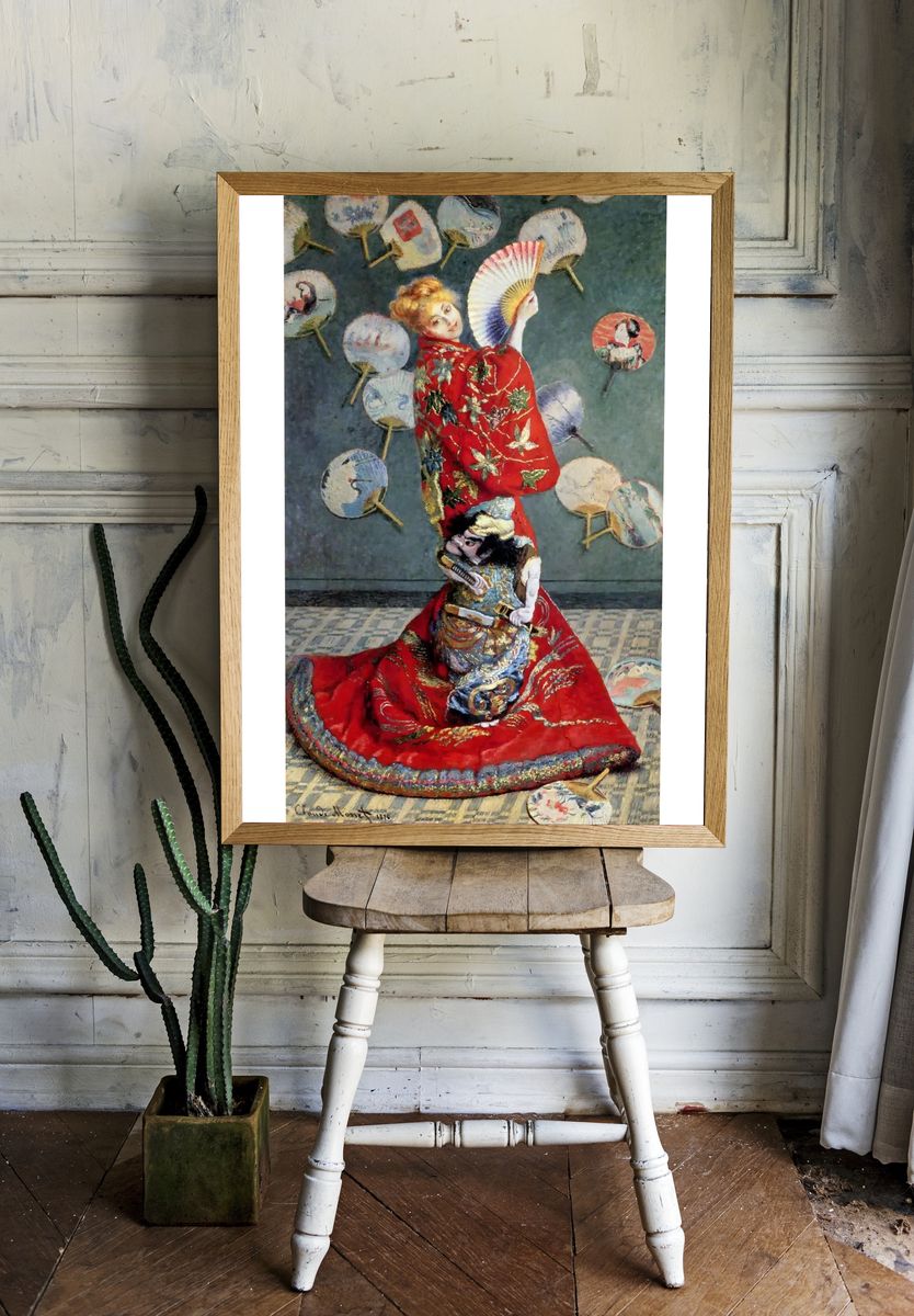 Claude Monet 's Camille Monet. room preview