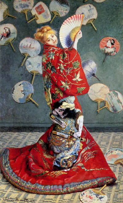 Claude Monet 's Camille Monet.