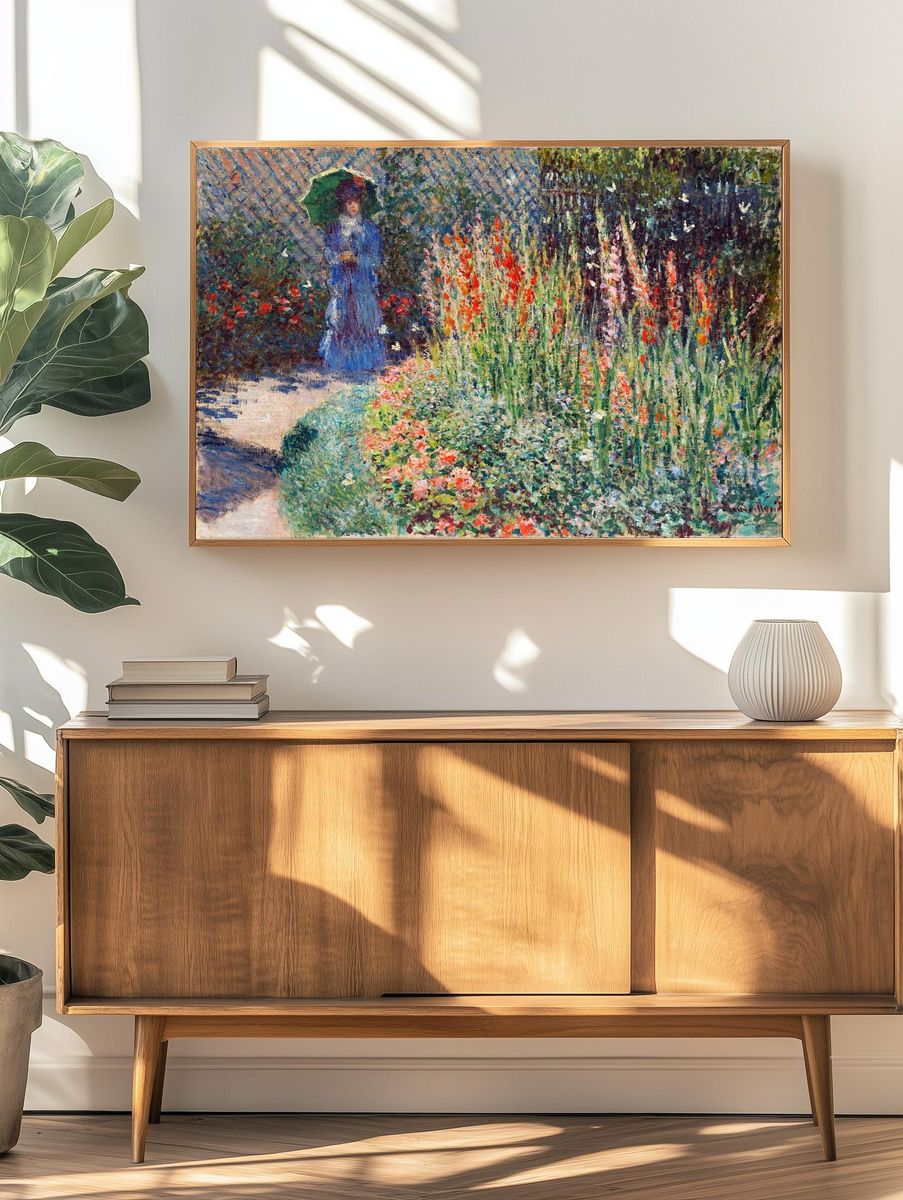 Claude Monet 's Rounded Flower. — room view 3