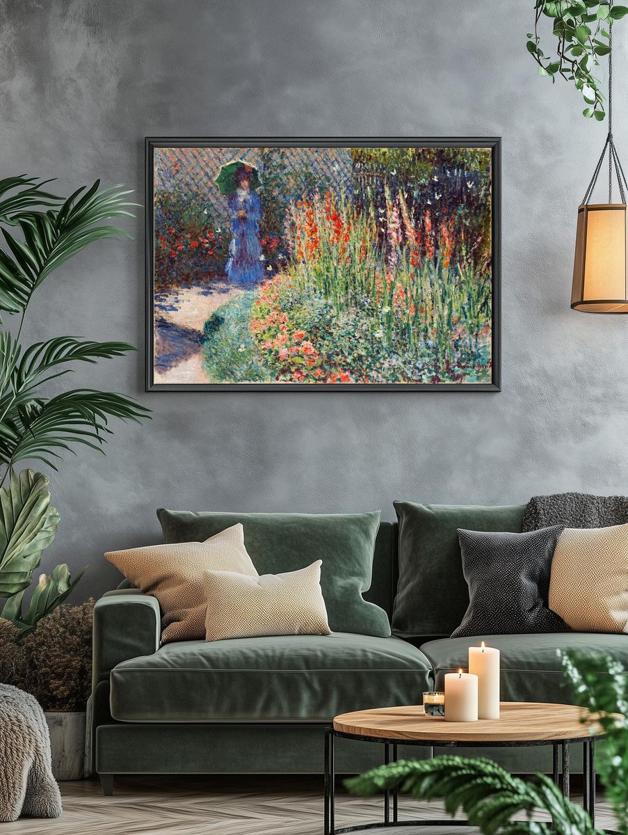 Claude Monet 's Rounded Flower. — room view 4