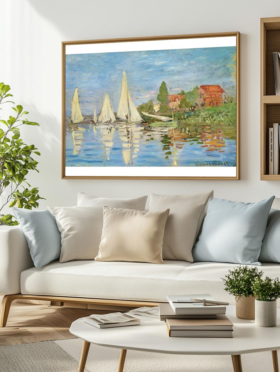 Claude Monet 's Regattas Argenteuil. — room view 2