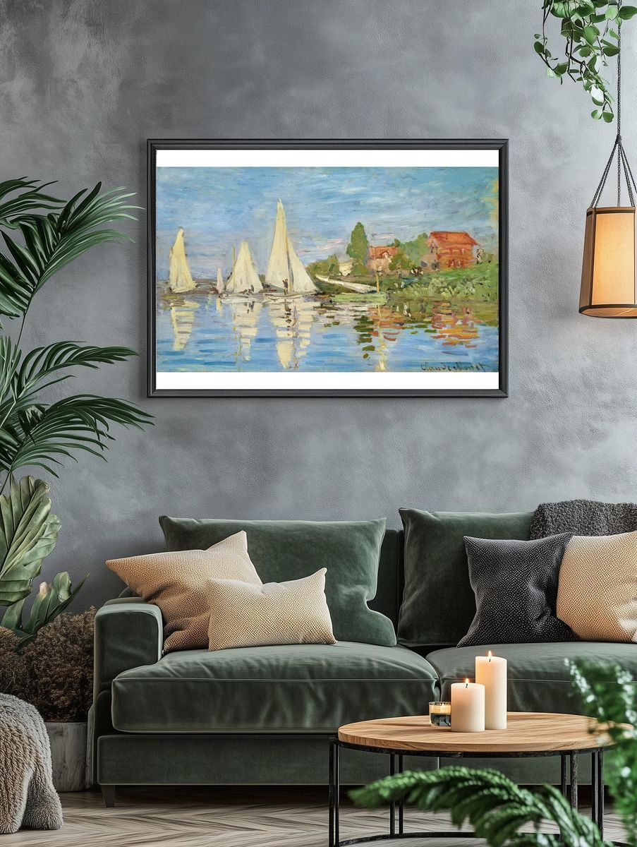 Claude Monet 's Regattas Argenteuil. — room view 4